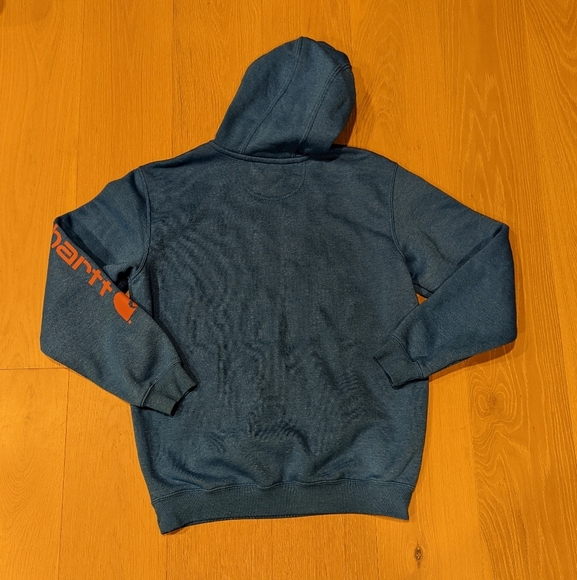 Carhartt Blue Men's Hoodie - Picture 6 of 7